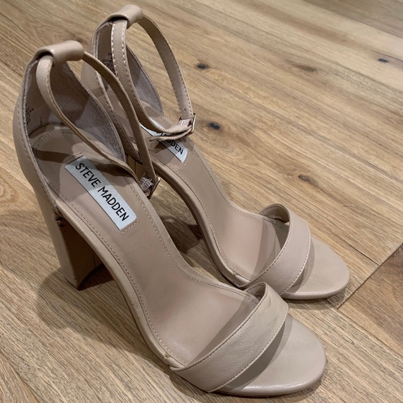 Steve Madden Shoes - Steve Madden sandals; size 8.5 light beige